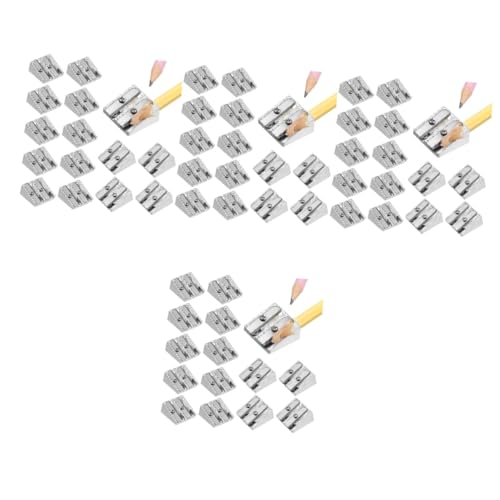 SHINEOFI 4 Sätze Bleistiftspitzer Aus Aluminiumlegierung Vier Werkzeug Gel Toga Bleistift Anspitzer Bleistiftanspitzer Bleistifte Anleitung Zum Mini-bleistiftspitzer Bürobedarf 16 Stück * 4 von SHINEOFI