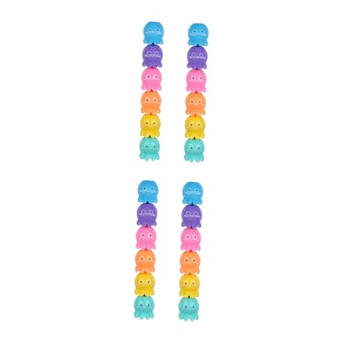 SHINEOFI 4 Sätze Oktopus-Textmarker Kawaii-Textmarker lustige stifte Farbige Marker kawaii schreibwaren Leuchtstifte Kawaii-Markerstifte Buch Textmarker kleine Textmarker Plastik von SHINEOFI