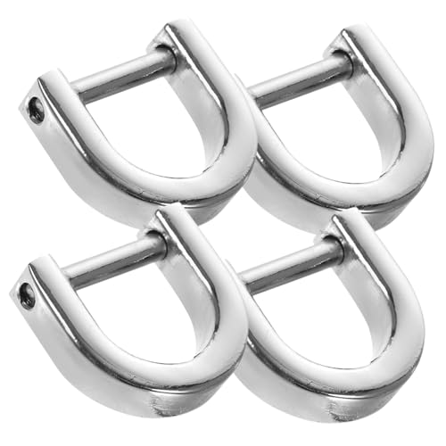 SHINEOFI 4 Stücke D-schnalle Größer Schlüssel Schäkel Taschen Haken Ring Reisetasche Kette Handhaben Gepäck Gürtel Befestigungselemente von SHINEOFI