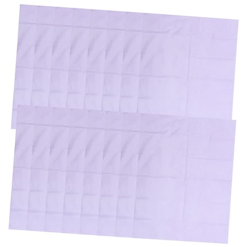 SHINEOFI 40 Blätter Taschentuch Papier Pastell Kombinationsquadrat Falten Decoupage Paper Falthaus Origami-karte Diy Liefert Kinderspielzeug Lavender von SHINEOFI