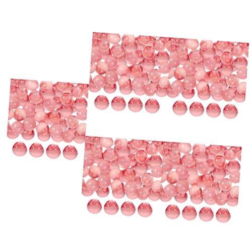 SHINEOFI 5 Sätze Jade-nähknöpfe Knopfabdeckung Druckknopfsatz Knöpfe Für Bekleidung Jeansknopf Trachten Knöpfe Kleidungsknopf Diy-kleiderknöpfe Knopf Für Kleidung Harz Rosa 100 Stück * 5 von SHINEOFI