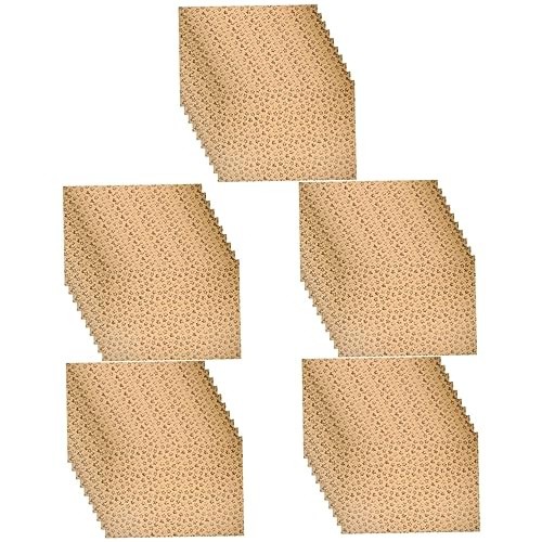 SHINEOFI 5 Sätze Kraft-geschenkpapier Band Schwarzes Geschenkpapier Geburtstags-geschenkpapier Für Jungen Recyceltes Verpackungspapier Geschenkpapier Zum Geburtstag Kraftpapier 10 Stück * 5 von SHINEOFI