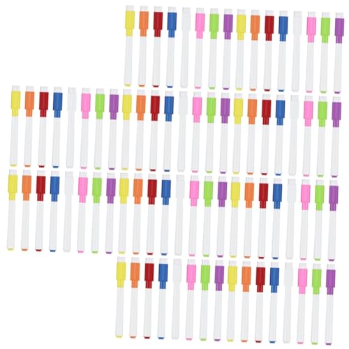 SHINEOFI 5 Sätze Löschbarer Whiteboard-marker Etiketten Markierungen Whiteboard Stifte Stempelstifte Für Magnetischer Trocken Abwischbarer Marker Whiteboardstift 48 Stück * 5 von SHINEOFI