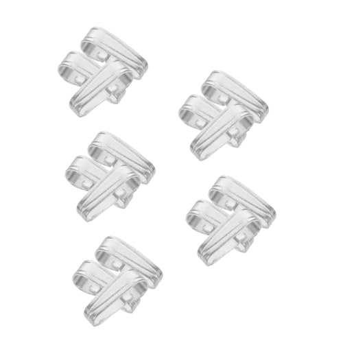 SHINEOFI 5 Sätze Schmuckclip Schmuckschlaufen Für Anhänger Kleiner Karabinerhaken Schmuckanhänger Halskettenbügel Für Anhänger Zangen Für Die Schmuckherstellung Silver Silber- 3 Stück * 5 von SHINEOFI