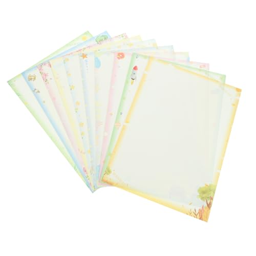 SHINEOFI 50 Blatt zartes Malpapier Pastelle Etikettenpapier Kopierpapier druckbar Minidrucker fotodruckpapier Dekoratives Druckerpapier Faltpapier basteln zartes Bastelpapier DIY-Papier von SHINEOFI