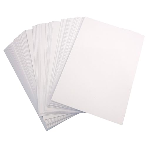 SHINEOFI 50 Stück Fotopapier für Drucker Fotopapier glänzend hochglänzendes Fotopapier Bilddruckerpapier glossy paper tintenstrahldrucker A4 Fotopapier glänzend beschichtetes Papier Weiß von SHINEOFI