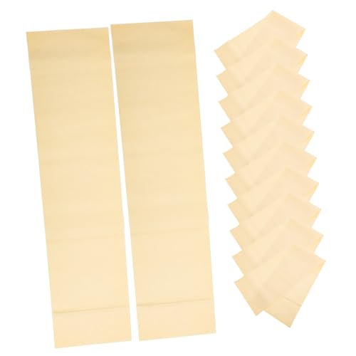 SHINEOFI 50 Stück Reis Papier Briefpapier Rollenpapier Zeichnen Kalligraphiepapier Xuan-papier Üben Xuan Papier Pinselpapier Schreiben Chinesisches Kunstdruckpapier Sumi-papier Yellow von SHINEOFI