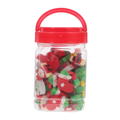 SHINEOFI 50 Stück Weihnachtsradiergummi Schneeradierer Weihnachten geschenkideen für weihnachtsartikel Weihnachts-Mini-Radiergummi für Schneeflocken-Radiergummi von SHINEOFI