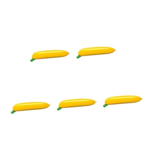 SHINEOFI 5st Bananen-kugelschreiber Taschenstift Ergonomische Stifte Kurzer Stift Plastik Yellow von SHINEOFI