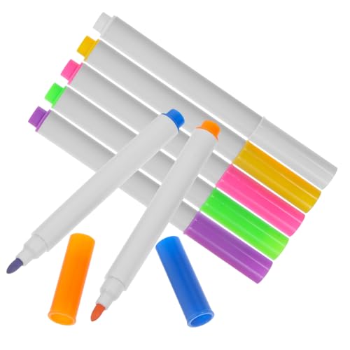 SHINEOFI 7St Textmarker Trocken abwischbare Whiteboard-Marker Flüssigkreidemarker schreibkladde whiteboard stifte kinder magnetisch feiner tipp Zeichenstift flüssige Kreide Tafel von SHINEOFI