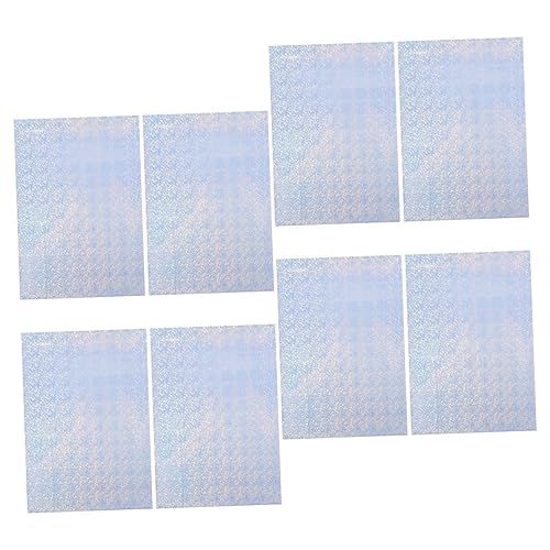 SHINEOFI 8St Sprühtintendruckpapier bedruckbares Vinyl-Aufkleberpapier Glänzend farbiges Fotopapier farbiges druckerpapier buntpapier Bilddruckpapier Fotopapiere mit Sprühtinte das Haustier von SHINEOFI