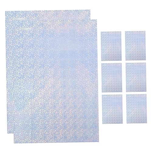 SHINEOFI 8St farbiges Papier Vinyl-Aufkleberpapier druckbar Etikett Aufkleberpapier für Drucker Drucken werbung farbiges druckerpapier glänzendes Fotopapier Hochglanzpapier das Haustier von SHINEOFI