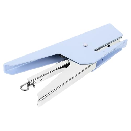 SHINEOFI Handhefter Hefter fürs Büro Mini-Hefter Armhefter Bürobedarf Heftklammern papierschneider bürohefter wiederverwendbares Hefter-Briefpapier wiederverwendbarer Hefter Metall Blue SHINEOFI Handhefter Hefter fürs Büro Mini-Hefter Armhefter Bürobedarf Heftklammern papierschneider bürohefter wiederverwendbares Hefter-Briefpapier wiederverwendbarer Hefter Metall Blue von SHINEOFI