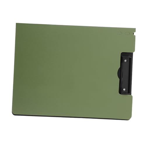 SHINEOFI Mappe Krankenschwester-klemmbrett Faltbar Datei-cover-ordner Klemmbrett Mit Metallklammer Faltbares Klemmbrett Zwischenablage Für Die Pflege -klemmbrett Edelstahl Olive Green von SHINEOFI