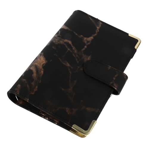 SHINEOFI Ordnerabdeckung Notizblockhülle Aus Leder Ordner Für Die Schule Scrapbook-hülle Loseblatt-notizbuchhülle Notizblock-schutzhülle Planerordner Ästhetischer Binder Black Zinklegierung SHINEOFI Ordnerabdeckung Notizblockhülle Aus Leder Ordner Für Die Schule Scrapbook-hülle Loseblatt-notizbuchhülle Notizblock-schutzhülle Planerordner Ästhetischer Binder Black Zinklegierung von SHINEOFI
