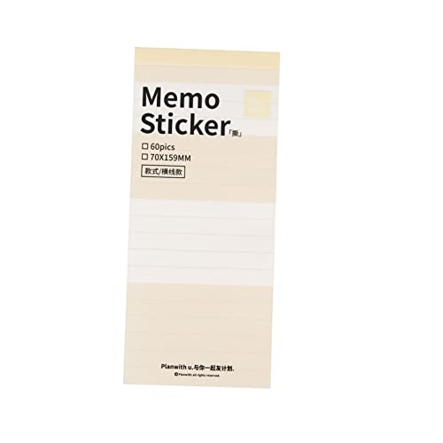 SHINEOFI Planer Haftnotiz Ausstellung Lesezeichen Dinge Unterlage Etiketten sortiment klasek binder markers Markierung Memo-Aufkleber Mehrzweck-Hinweisaufkleber Indexaufkleber Papier Yellow von SHINEOFI