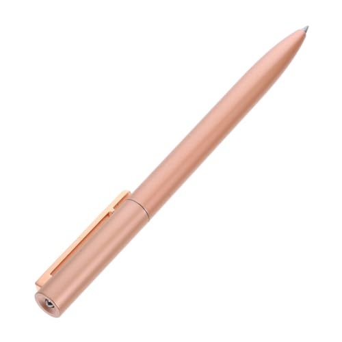 SHINEOFI Rotierender Stift Glatte Gel-tintenstifte Kräftige Schwarze Gelstifte Journaling-stifte Mit Feiner Spitze Kugelschreiber Japanische Stifte Mit Feiner Spitze Rose Gold Aluminium von SHINEOFI