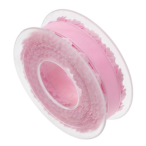 SHINEOFI Schleife Band für dekorativ Valentinstag Kranzband Bänder für Blumensträuße ribbon bandfeile trauzeugengeschenke Geschenkverpackungsband Geschenkband selber machen Polyester Rosa von SHINEOFI