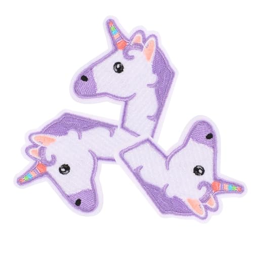 SHINEOFI Taschen 9 Stk Einhorn-patch Kindertücher Dekorative Abziehbilder Applikationen Patch-einhorn Kleidungsaufnäher Bügelapplikation Aufnähen S Tasche Banner Lipgloss Kleider Abziehbild von SHINEOFI