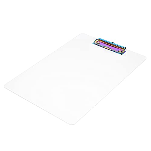 SHINEOFI Transparenter Ordner Whiteboards Mini-klemmbretter Clipboard-ordner Zwischenablage Mit Zwischenablage Fürs Büro Zwischenablageordner Office A4 Klemmbrett Planke Aktenpapier Eisen von SHINEOFI