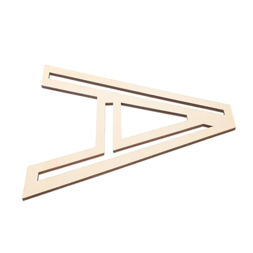 Unfertiger Holz-alphabet-buchstabe: Dekoratives Holz-buchstaben-ornament Für Heimwerker, Basteln, Wanddekoration, Heimparty-dekoration, Rustikales Unfertiger Holz-alphabet-buchstabe: Dekoratives Holz-buchstaben-ornament Für Heimwerker, Basteln, Wanddekoration, Heimparty-dekoration, Rustikales von SHINEOFI