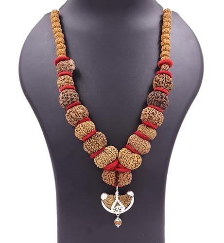 ShivaRatna Siddha Rudraksha Mala 1 bis 14 Mukhi + Gauri Shankar + Ganesh Rudraksha + 54 Perlen à 5 Mukhi Rudraksha (nepalischer Ursprung) von SHIVARATNA