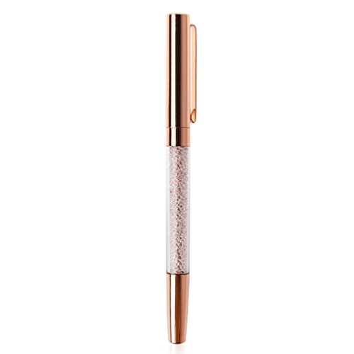 SHOTAY Kugelschreiber, Luxus Diamant Metall Kugelschreiber Kristall Gold Metall Stift Für Bürobedarf Geschenk Rose Gold von SHOTAY