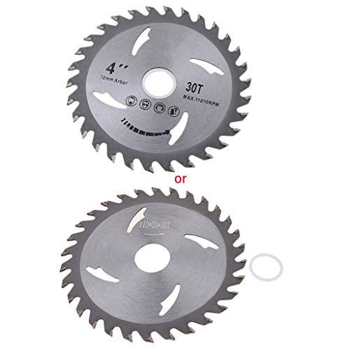 SHOTAY Sägeblatt, 105 mm Kreissägeblatt Scheibe Holzschneidwerkzeug Bohrungsdurchmesser 20 mm Für Drehwerkzeug Holzbearbeitung Silber von SHOTAY