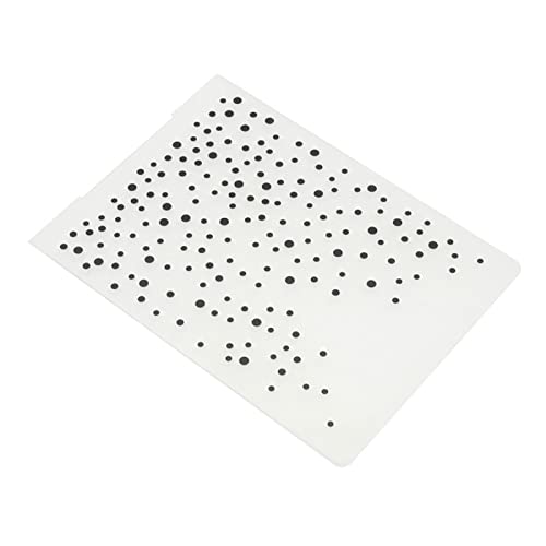 Embossing Folder Paper Crafts,14.5x10.6cm Cutting Dies Dots Printed Photo Album Embossing Folder Paper Crafts for DIY Cutter Die Plates Stencils von SHOUKAII