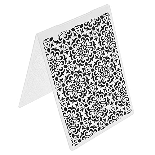 Embossing Folder Paper Crafts,14.7x10.5cm Flower Embossing Folder Stencils Template Scrapbooking DIY Paper Crafts Photo Album Home Decoration von SHOUKAII