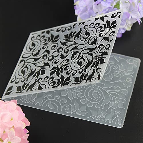 SHOUKAII Embossing Folders for Scrapbooking Card Making,10.5x14.5cm Bamboo Embossing Folder for Scrapbook Stencils DIY Album Cards Making Decor Style 14(Style 15) von SHOUKAII