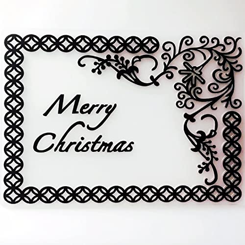 SHOUKAII Embossing Folders for Scrapbooking Card Making,10.5x14.5cm Christmas Embossing Folder for Scrapbook Stencils Photo Album Cards Making Decor Template von SHOUKAII