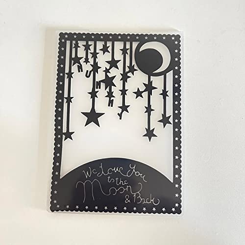 SHOUKAII Embossing Folders for Scrapbooking Card Making,10.5x14.7cm 3D Embossing Folder Templatefor DIY Scrapbooking Album Card Making Home Decor Style 11(Style 1) von SHOUKAII