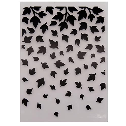 SHOUKAII Embossing Folders for Scrapbooking Card Making,10.5x14.8cm Embossing Folder for Scrapbook Stencils Leaves DIY Paper Album Cards Making Decor von SHOUKAII