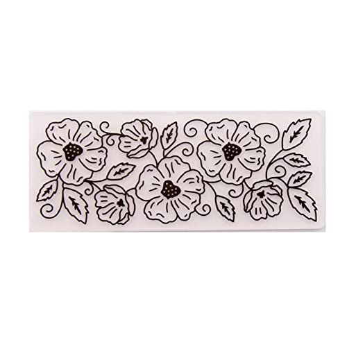 SHOUKAII Embossing Folders for Scrapbooking Card Making,15x3cm Butterfly Flower Embossing Folder Stencil Template DIY Scrapbook Album Card Making Craft Decor Style 9(Style 1) von SHOUKAII