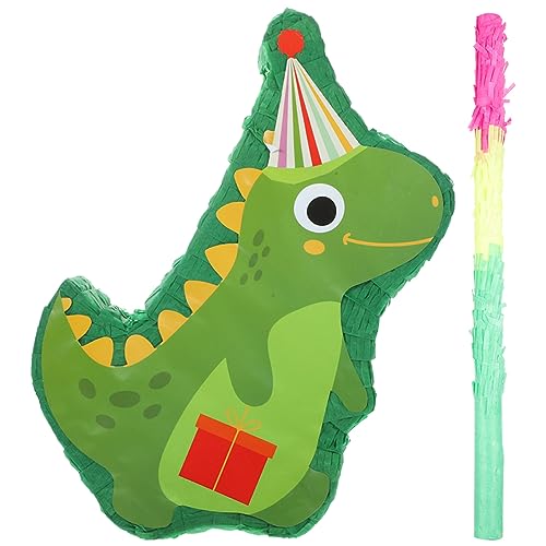 SHOWERORO 1 Set Dinosaurier Pinata Dekoration Festival Party Papier Pinata Dinosaurier Pinata Geburtstag Ornament von SHOWERORO