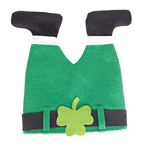 SHOWERORO 1Stk Hosen hut Partybevorzugungshut Sombrero-Partyhüte Neuheit Kleeblatt Kleiderhüte Hut Party hat Festival hat Irish hat st. Patricks Tageskappe Partykostüm Hut Stoff Green von SHOWERORO