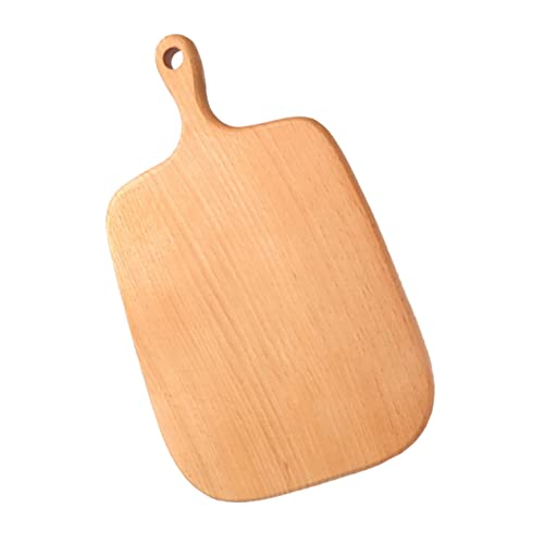 SHOWERORO 1stk Bread Board Aus Holz Haushaltstafel Pizza-werkzeug Schneidebrett Für Zu Hause Bar-schneidebrett Haushaltsgeschirr Kochblöcke Schneidebrett Zum Kochen Portion Pizzablech Buche von SHOWERORO