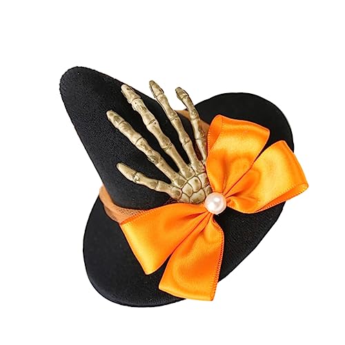 SHOWERORO Hexenhut-haar-accessoire Für Mädchen Halloween-party Maskerade Verkleidung Haarspange Kopfschmuck Für Frauen Hexenhut- von SHOWERORO