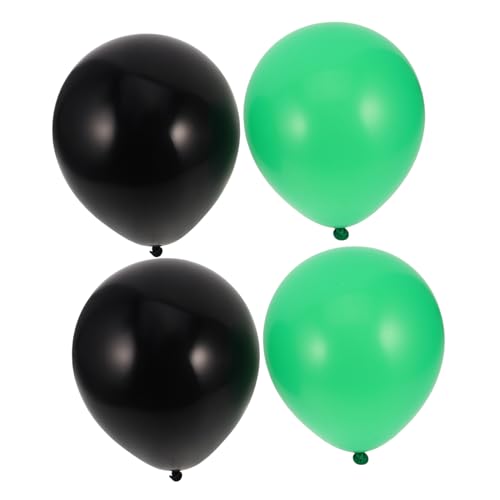 SHOWERORO Ballon Geburtstag Dekoration Set 30 stücke Grün Schwarz Party Ballons Hochzeit Dekorationen Ballons für Feier von SHOWERORO