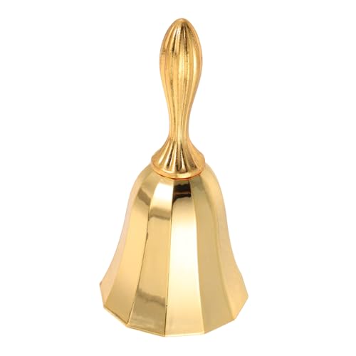 SHOWERORO Gerichtsglocke europäischer Stil Retro-Rufglocke Metallglocke im europäischen Stil Schreibtischklingel für den Service esstisch glocke Zinklegierung Golden SHOWERORO Gerichtsglocke europäischer Stil Retro-Rufglocke Metallglocke im europäischen Stil Schreibtischklingel für den Service esstisch glocke Zinklegierung Golden von SHOWERORO
