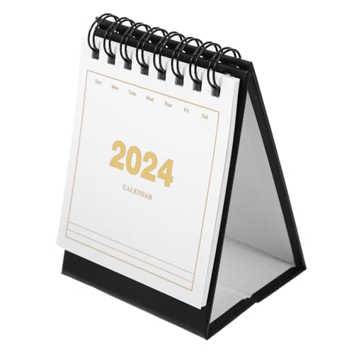 SHOWERORO Kalender Tischkalender Täglichen Wochenkalender für Vertikal Tagesplaner Desktop Muschelschale den Taschenkalender Postkartenkalender Monatlicher Staffelei Standkalender Gebrauch von SHOWERORO