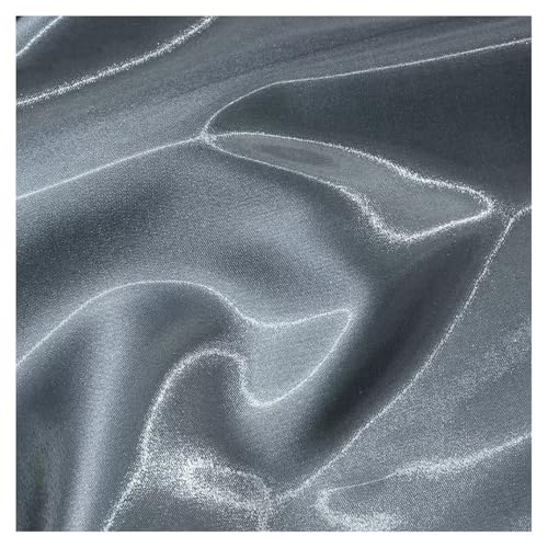 1m Satin Seidentaft Stoff Meterware 150cm Breit Seidiger Futterstoff Satinstoff zum Nähen TAFT Glänzende Stoffe Kostümstoff Glanz Satin Modestoff Bunte Dekostoff Für Hochzeit Kleider Vorhang von SHTGOI