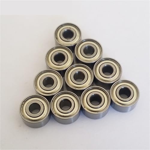 Deep Groove Ball Bearings 100 Stück Lager 623 623Z 623ZZ 3X10X4 geschirmte Miniaturkugellager MINI Kugellager von SHUAINAN