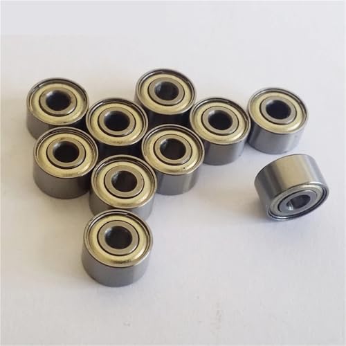 Deep Groove Ball Bearings 50 Stück Lager 623 623Z 623ZZ 3X10X4 geschirmte Miniaturkugellager MINI Kugellager von SHUAINAN