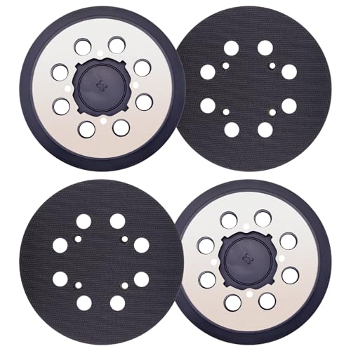 Exzenterschleifer-Pads, Ersatz für Dewalt Schleifer, 12,7 cm, 8 Löcher, Klett-Metallschleifer-Pad für DeWalt DWE64233 und N329079, kompatibel mit DWE6423/6423K, DWE6421/6421K, DWE6421-B2, DWE64221-B2, von SHUTTLE GENIUS