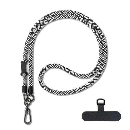 SHYKNYU Verstellbares Umhängeband, 10 mm, Umhängeband, Handy-Umhängeband, Handyband, Handyzubehör, geflochten von SHYKNYU