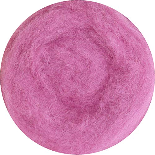 SIA COLLA-S Filzwolle 100% Wolle zum Filzen Trockenfilzen Nassfilzen - Rosa Violett Orchidee 25 g von SIA COLLA-S