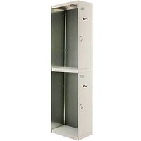 Simonrack Anbau-Spind SIMONLOCKER DIY grau 8435104936269, 2 Schließfächer 40,0 x 50,0 x 180,0 cm von SIMONRACK