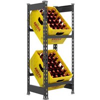 Simonrack Getränkekistenregal SIMONBOTTLE 2 8425437129599 anthrazit 40,0 x 30,0 x 100,0 cm von SIMONRACK